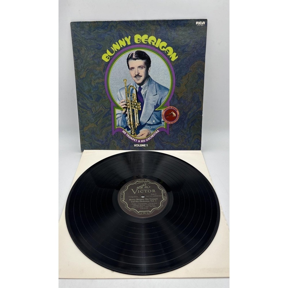 BUNNY BERIGAN HIS TRUMPET & HIS ORCHESTRA VOLUME 1 (VG+) LPV-581 LP VINYL RECORD